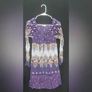 Vintage Xhilaration Peasant long Sleeve Dress